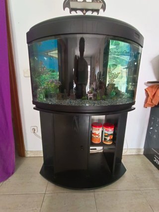 Acuario completo con mueble
