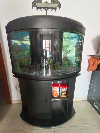 Acuario completo con mueble