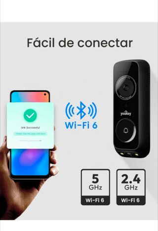 Timbre Inteligente Youkey 2K F2.0