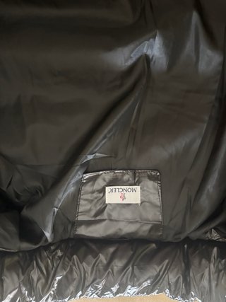 Chaqueta Bomber Moncler Negra