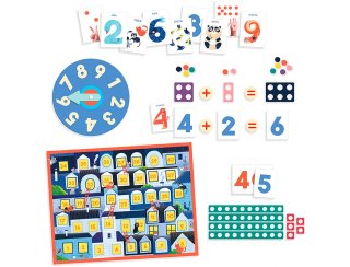 Juego DISET didáctico números 4-7 años