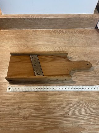 Mandolina de madera vintage