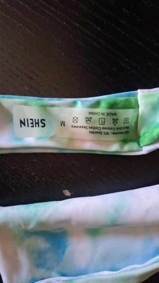 Bikini Tie-Dye Azul y Verde