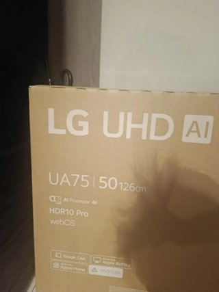 Televisor LG 50 UHD AI SIN Estrenar