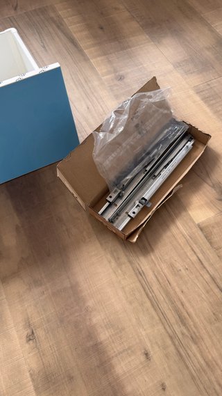 Cajón Alto Ikea Brillo Azul