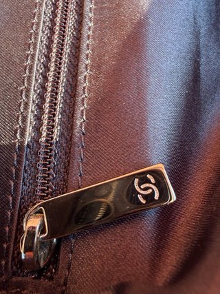 Borsa Chanel Vera Pelle e Velluto Nera
