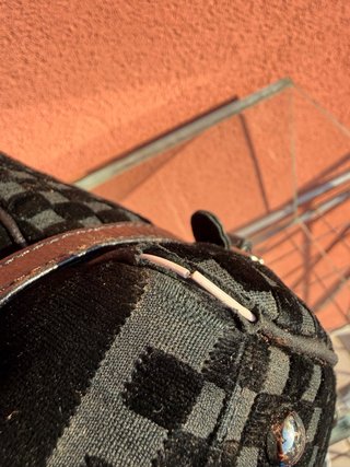 Borsa Chanel Vera Pelle e Velluto Nera