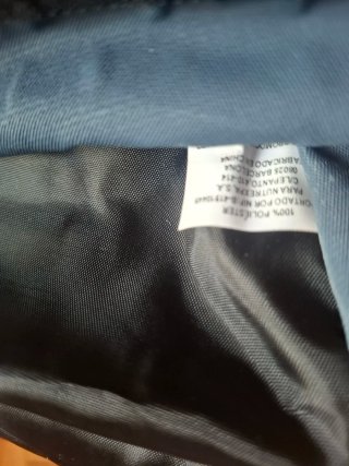 Bolso bandolera azul con estrella