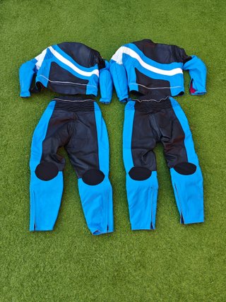 Mono de moto Silmar cuero 2 piezas T44 y T54