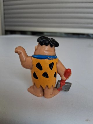 Figura PVC Pedro Picapiedra Años 90