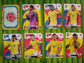 Lote 8 cartas Adrenalyn XL FIFA 2026 Colombia