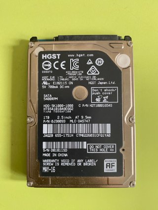 HGST 1TB 2.5 5400RPM Disco Duro Interno