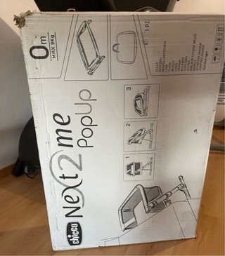 Minicuna Chicco Next 2 Me Pop Up Gris