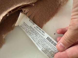 2 Mantas Zara Beige/Marrón