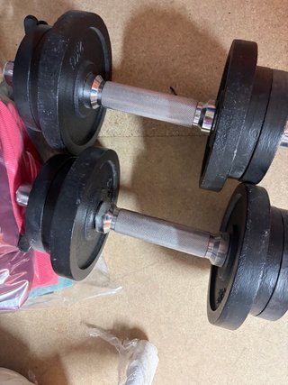 Mancuernas de gimnasio