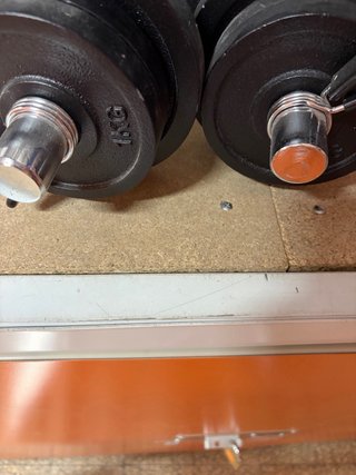 Mancuernas de gimnasio