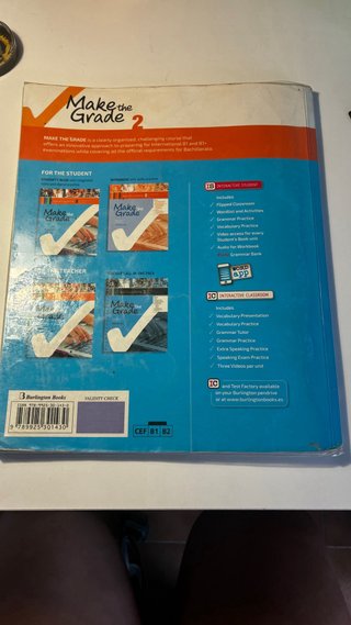 Make the Grade Bachillerato 2, Student's book