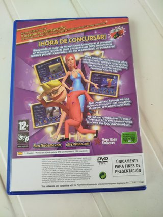 Buzz el Mega Concurso PS2 + 4 Mandos