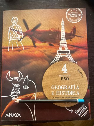 GEOGRAFIA E HISTORIA. Trimestre 2. Nuevo