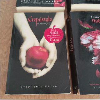 Libros saga 'Crepusculo'