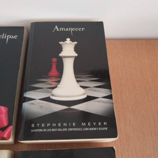 Libros saga 'Crepusculo'
