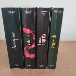 Libros saga 'Crepusculo'