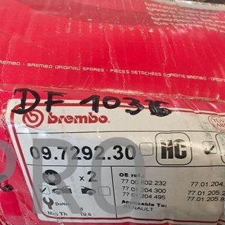 JUEGO DISCOS FRENO DELANTEROS RENAULT NUEVO