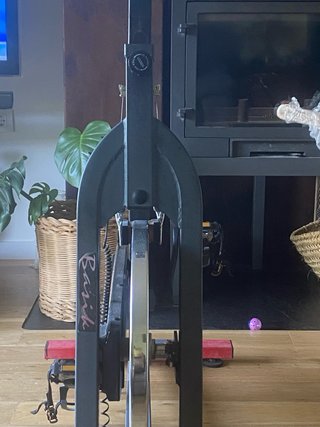 Bicicletta da spinning per gare indoor.