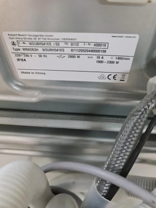 Lavadora y Secadora Bosch Serie 6