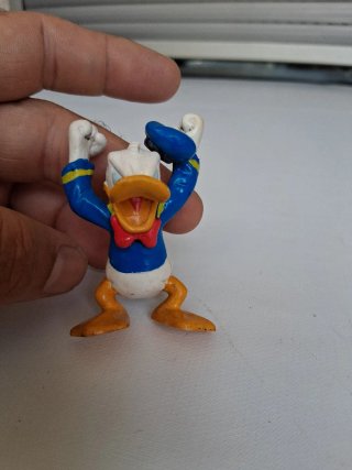 Figura PVC Donald Applause Años 80