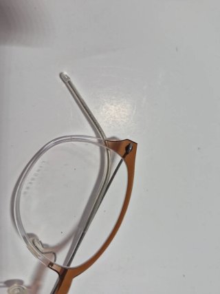 Gafas para graduar marrones y plateadas