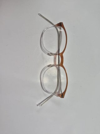 Gafas para graduar marrones y plateadas
