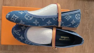 Ballerine Louis Vuitton Denim