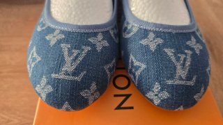 Ballerine Louis Vuitton Denim