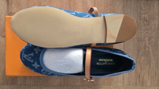 Ballerine Louis Vuitton Denim