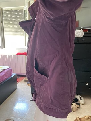 Cappotto premaman Momawo Viola Taglia M