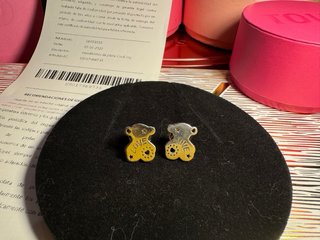 Pendientes Tous Oso Plata