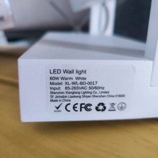 Lampada da parete LED 60W IP65