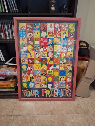 Cuadro Puzle Looney Tunes Your Friends