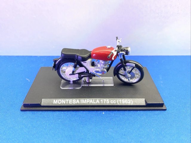 LOVELY HOT WHEEL MOTO MONTESA IMPALA 175CC 1962
