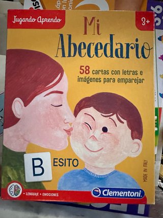Mi Abecedario Clementoni Juego Infantil