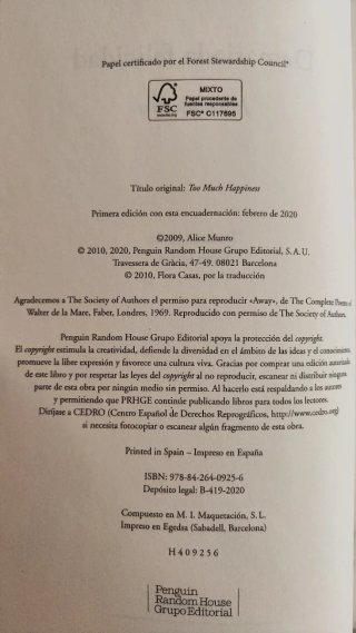 Demasiada felicidad