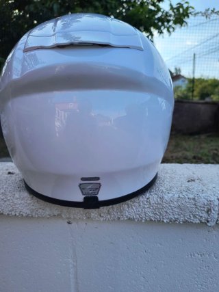 Casco de moto Scorpion blanco