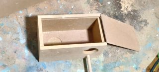 Caseta nido para aves y periquitos