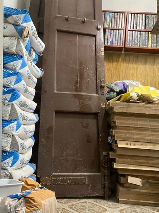 Puerta antigua madera +100 años