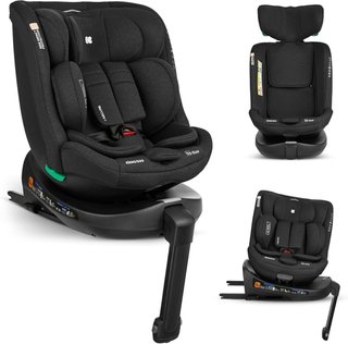 Silla Coche KikkaBoo i-SIZE ISOFIX 40-150cm negro