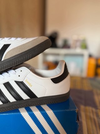 Adidas Samba OG Gris Blanco Talla 42