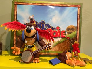 Figura Banjo & Kazooie completo