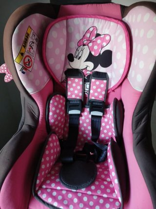 Silla de coche Minnie Mouse