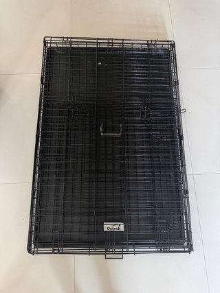 Jaula para perros negra